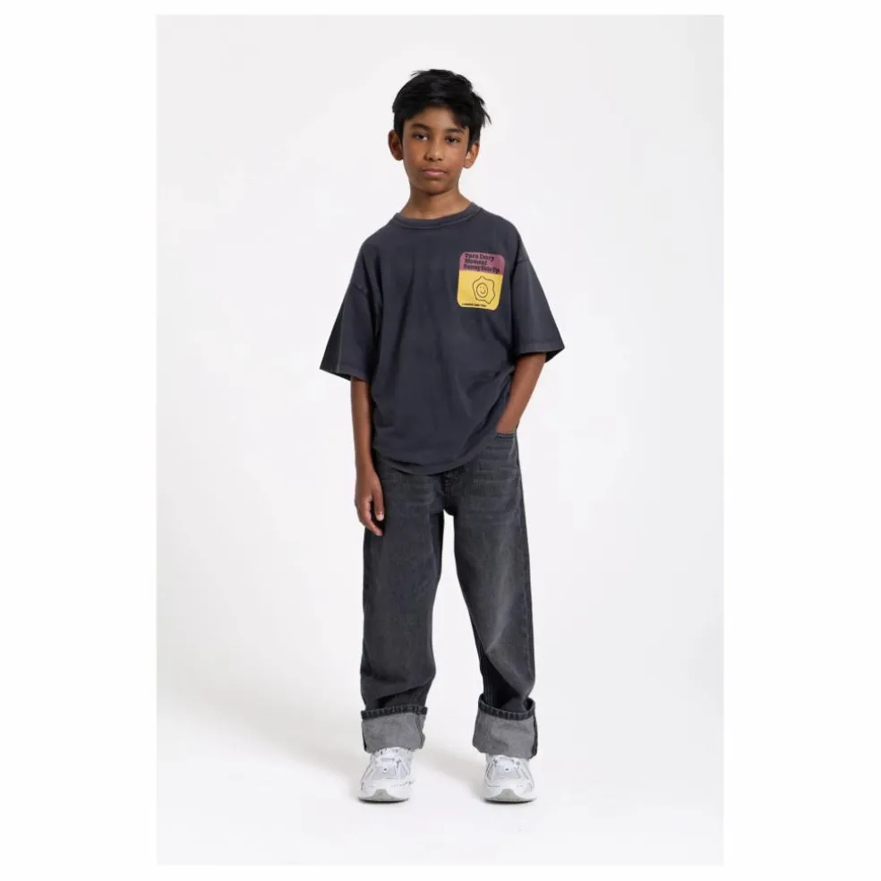 T-shirt Finn Coton Bio | Noir