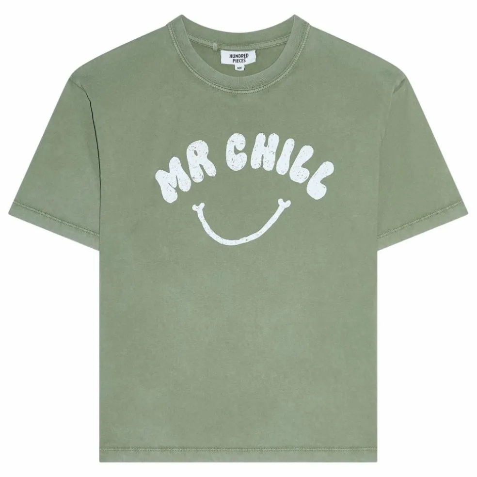 T-shirt Finn Coton Bio | Vert kaki