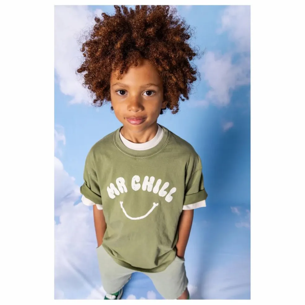 T-shirt Finn Coton Bio | Vert kaki
