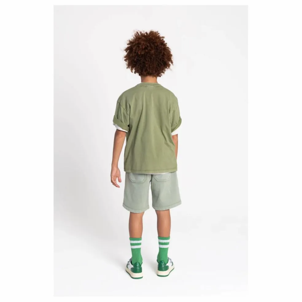 T-shirt Finn Coton Bio | Vert kaki