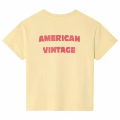 T-shirt Fizvalley Have A Breaky | Jaune pâle