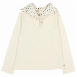 T-shirt Foulard Gaze de Coton Bio | Ivoire