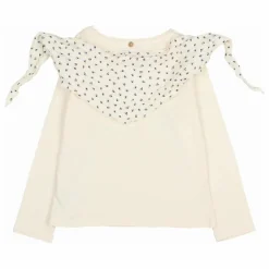 T-shirt Foulard Gaze de Coton Bio | Ivoire