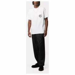 T-shirt Fragments Pocket Coton Bio | Blanc