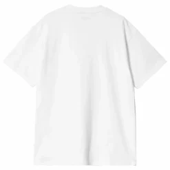 T-shirt Fragments Pocket Coton Bio | Blanc