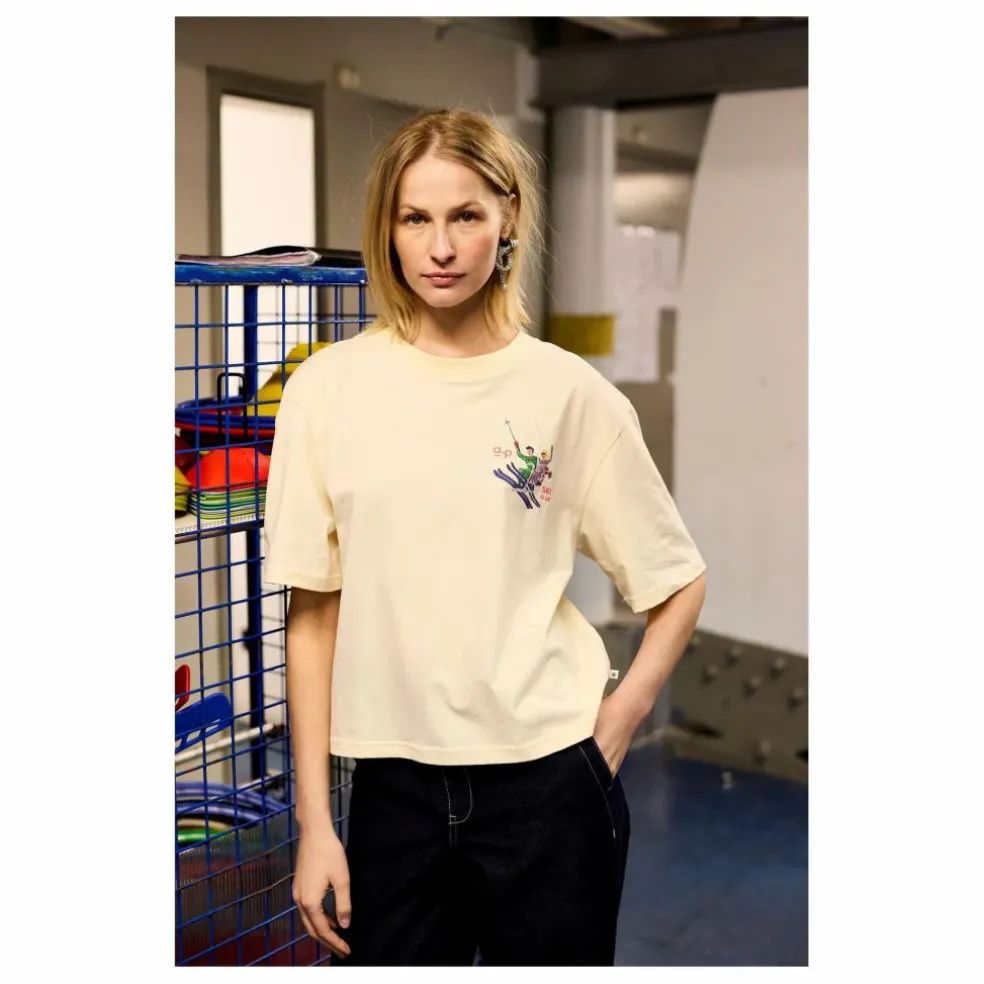 T-shirt Gaia Coton Bio | Ecru