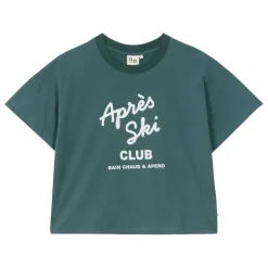 T-shirt Georgia Coton Bio | Vert forêt