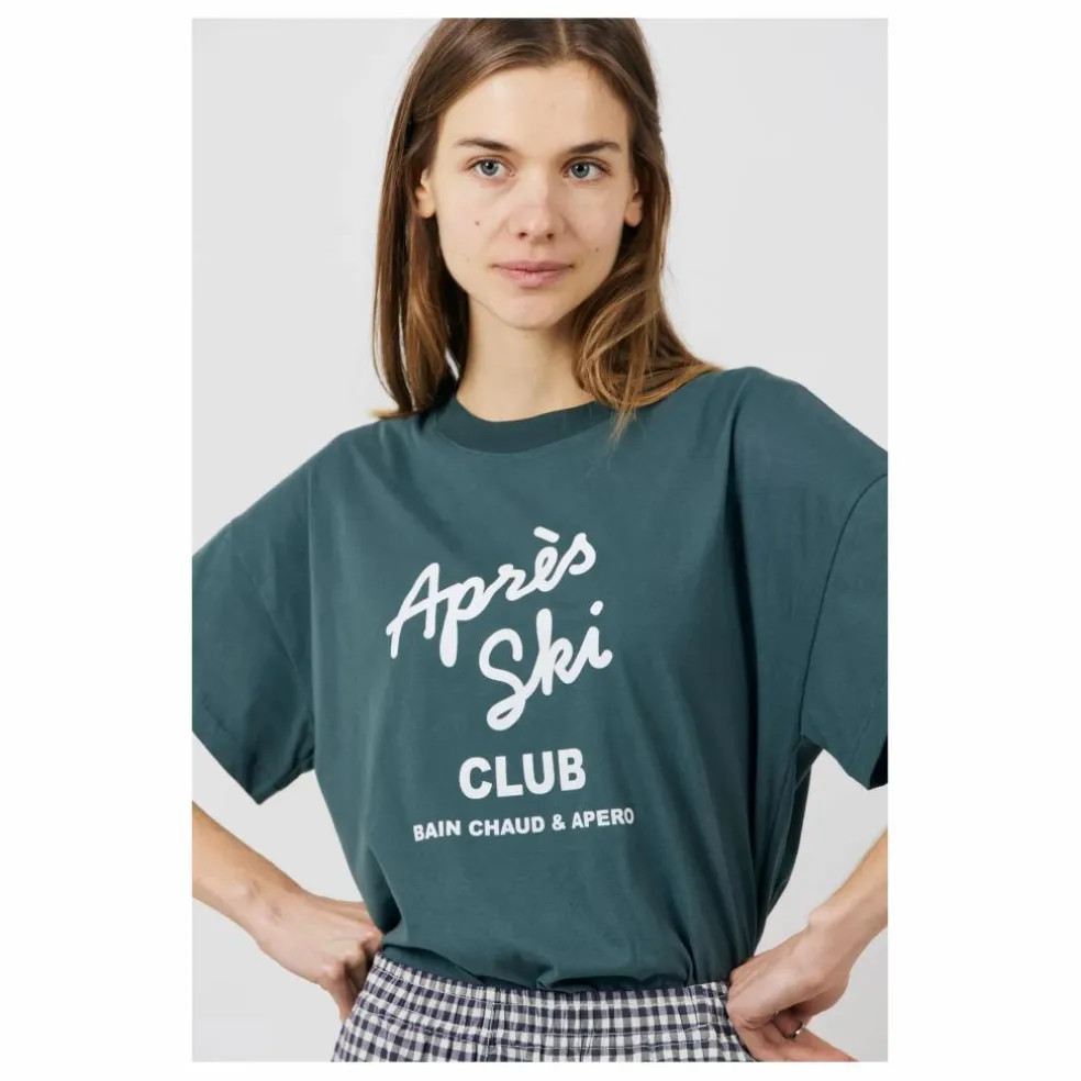 T-shirt Georgia Coton Bio | Vert forêt