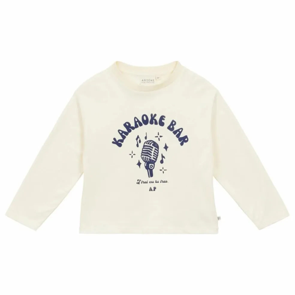 T-shirt Georgine Coton Bio | Ecru