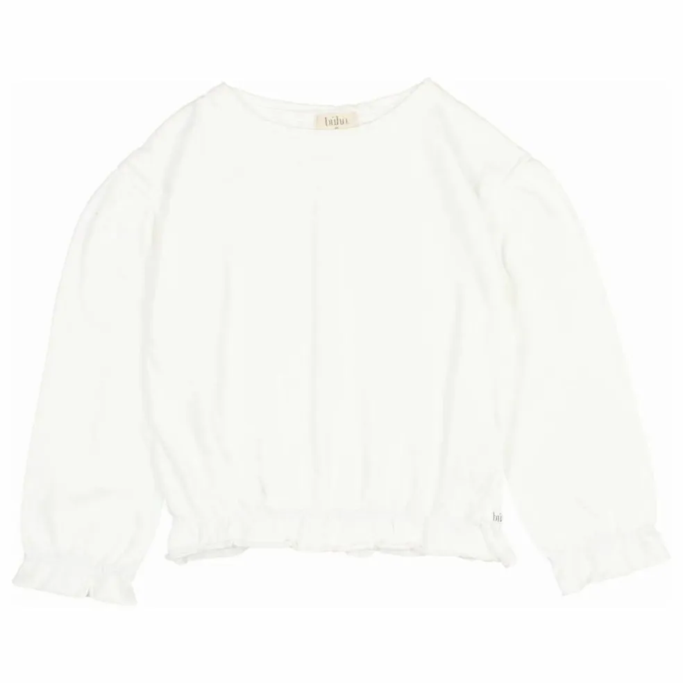 T-shirt Girly Coton Bio | Ecru
