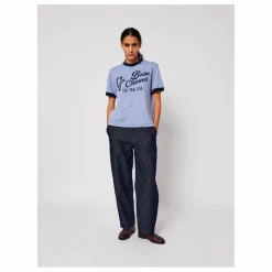 T-shirt Go Bobo Coton Bio - Collection Femme | Bleu Clair
