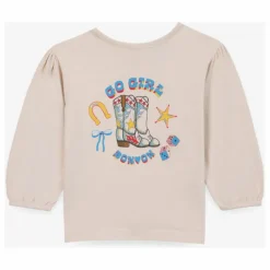 T-shirt Go Girl Mini | Ecru