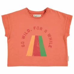 T-Shirt Go Wild Go For A While | Orange sanguine