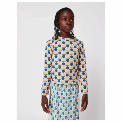 T-shirt Géométrique Coton Bio | Ecru