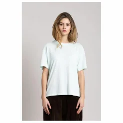 T-shirt Hana Coton Bio | Bleu Glacier