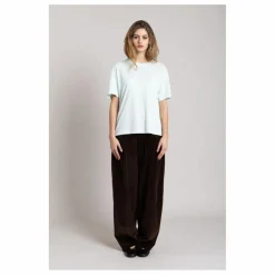 T-shirt Hana Coton Bio | Bleu Glacier