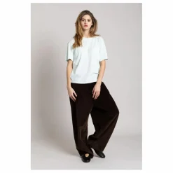 T-shirt Hana Coton Bio | Bleu Glacier