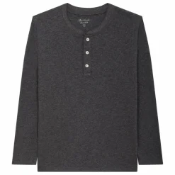 T-shirt Henley | Gris foncé