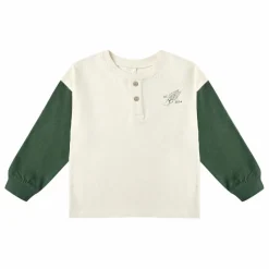 T-shirt Henley Chase Your Dreams | Ecru