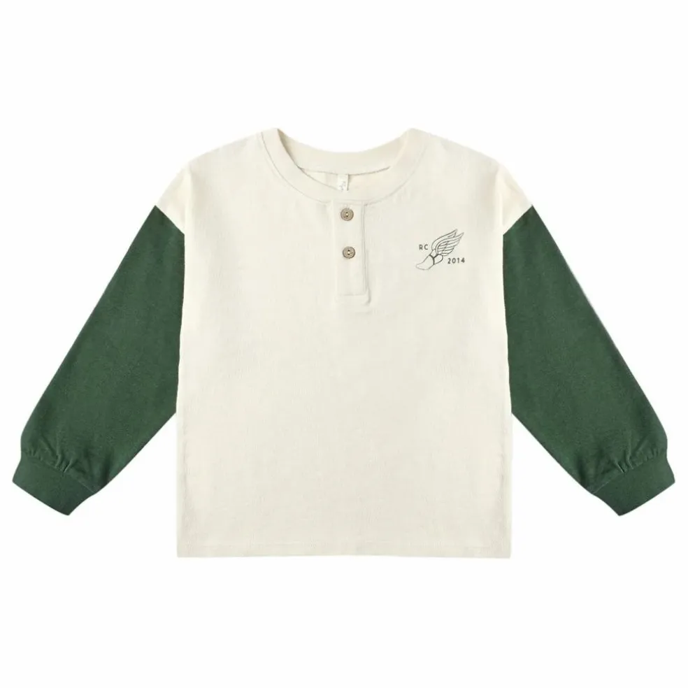 T-shirt Henley Chase Your Dreams | Ecru