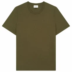 T-Shirt Homme Manches Courtes Coton Bio | Vert kaki