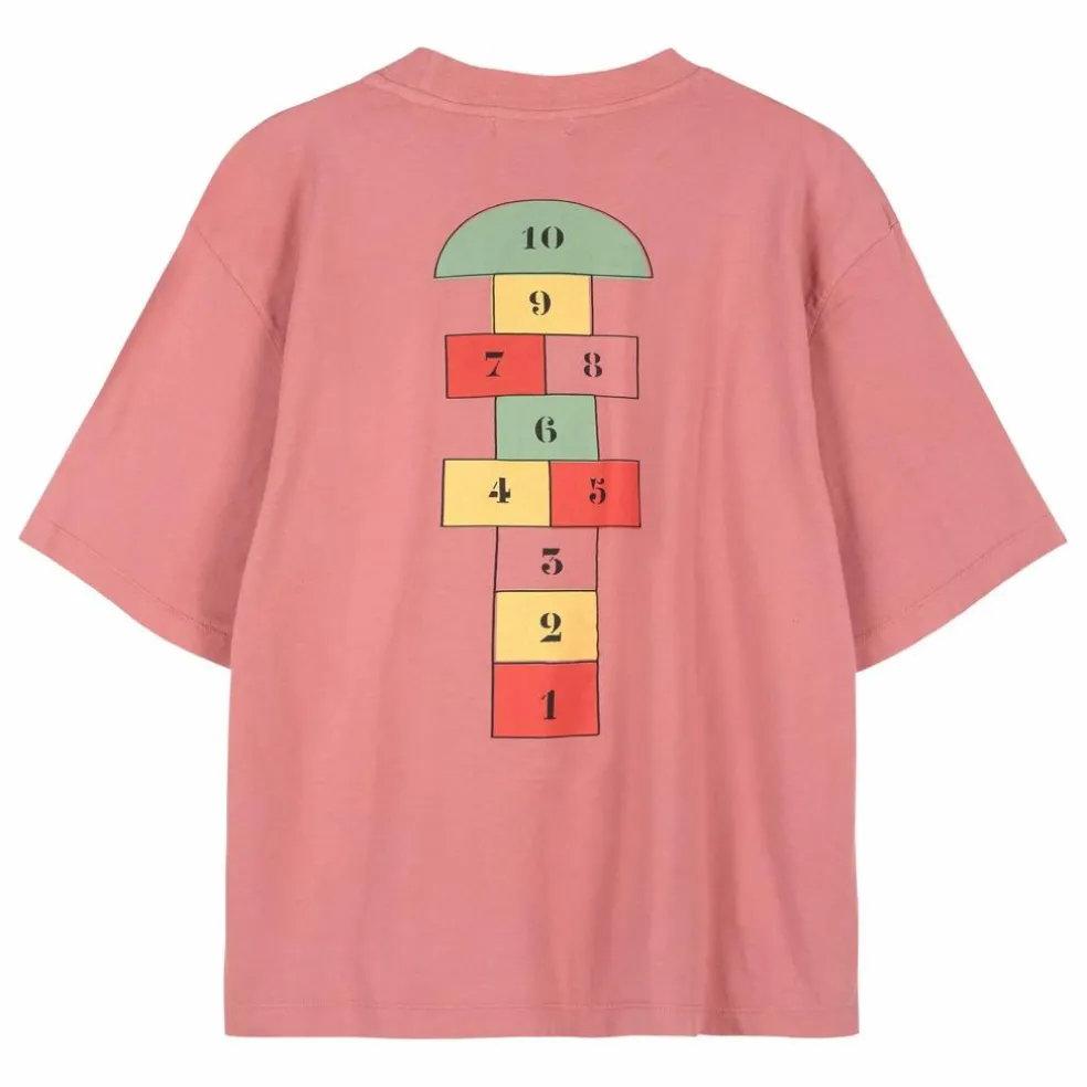 T-shirt Hopscotch Coton Bio - Collection Femme | Rose