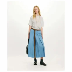 T-shirt Iora Métallisé | Gris clair