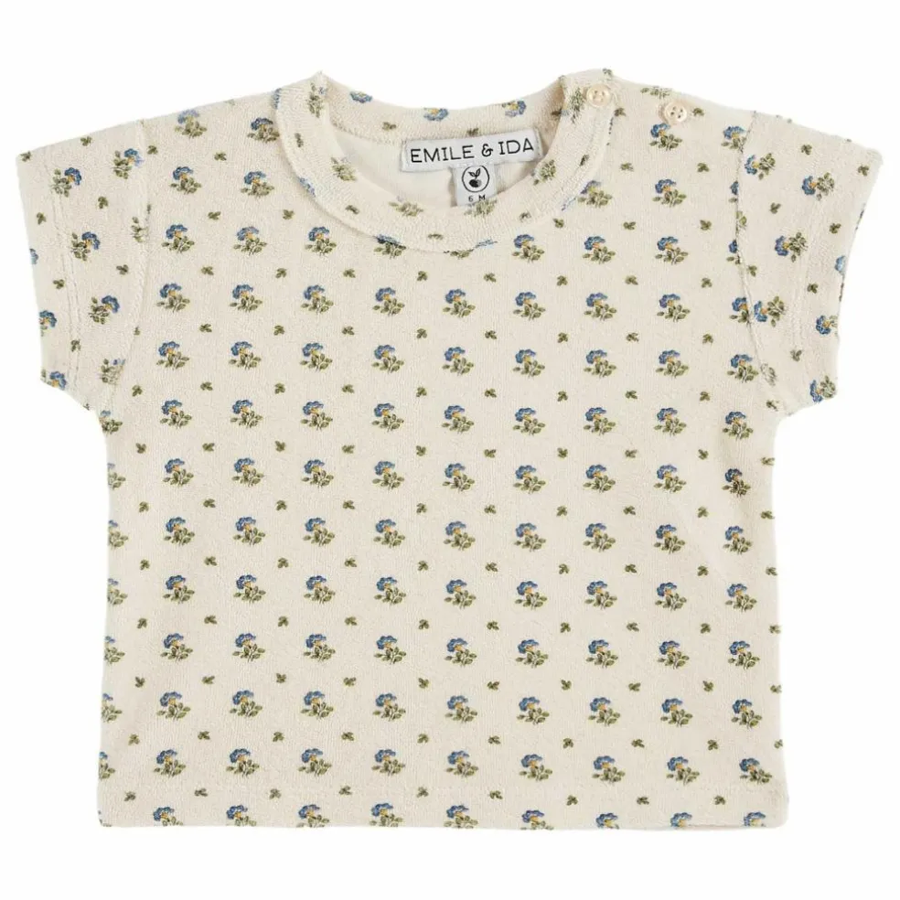 T-Shirt Iris Eponge | Crème