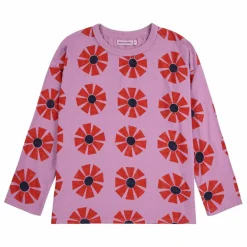 T-shirt Kaleidoscope Coton Bio | Lilas