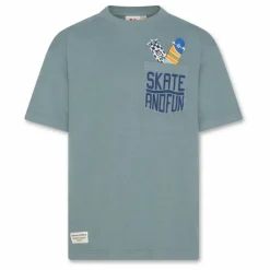 T-shirt Kanye Fun Coton Bio | Bleu