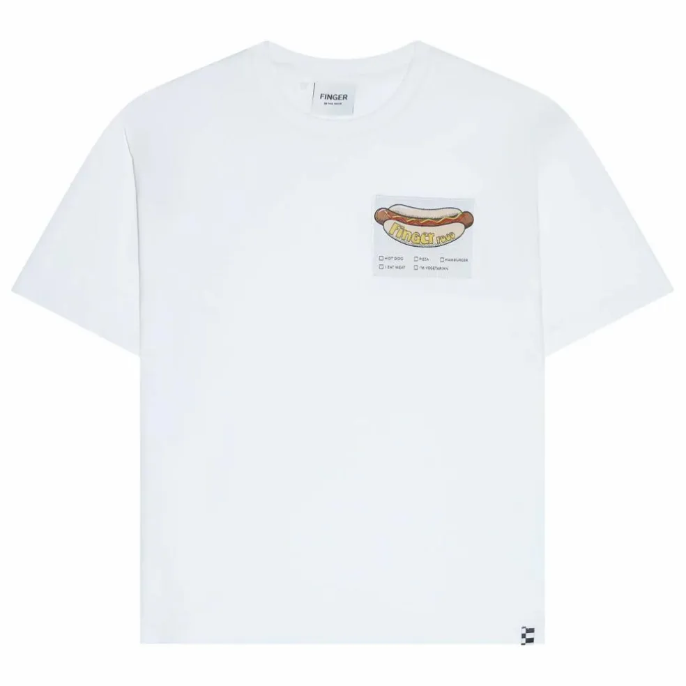 T-shirt King Coton Bio | Blanc cassé