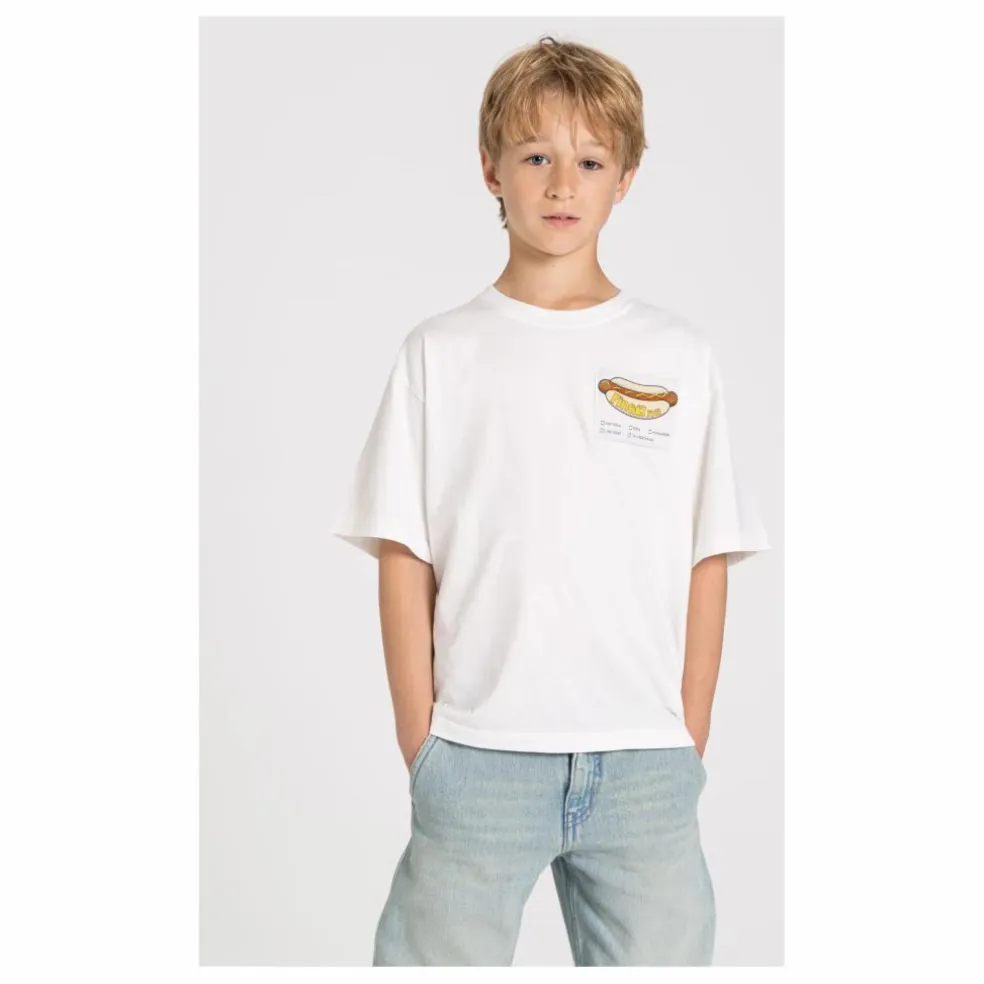 T-shirt King Coton Bio | Blanc cassé