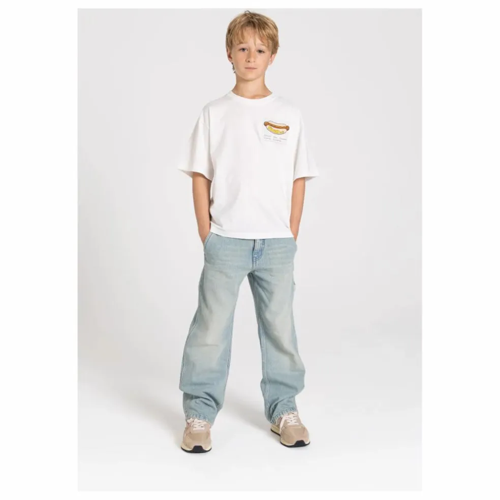 T-shirt King Coton Bio | Blanc cassé
