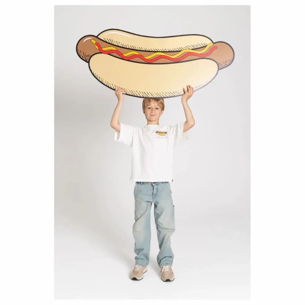 T-shirt King Coton Bio | Blanc cassé