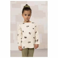 T-shirt Lala Mûres Coton Bio | Ecru