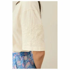 T-shirt Lauriane Coton Bio - Collection Femme | Crème