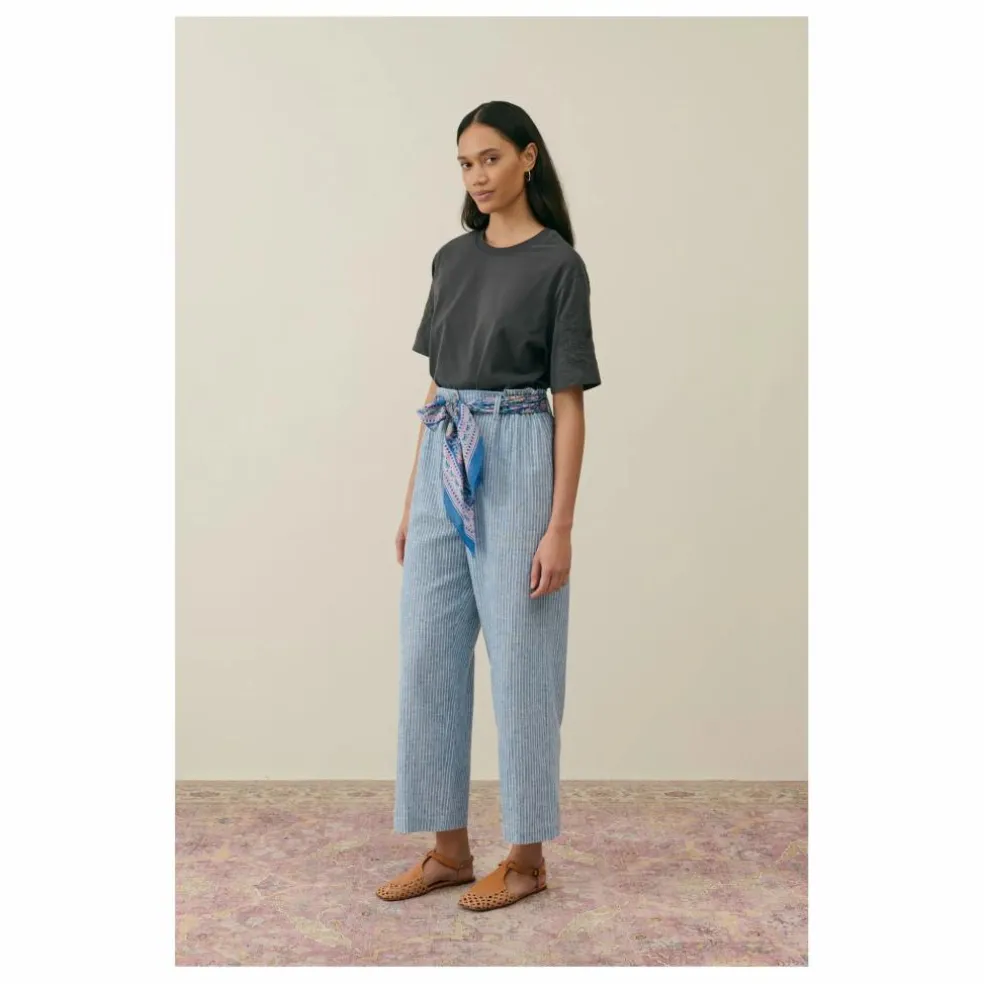 T-shirt Lauriane Coton Bio - Collection Femme | Charbon