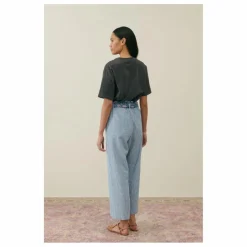 T-shirt Lauriane Coton Bio - Collection Femme | Charbon