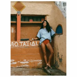 T-Shirt Le Marché | Bleu