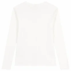 T-shirt l'Iconique Manches Longues - Collection Femme | Blanc