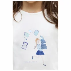 T-shirt Livres | Blanc