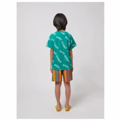 T-Shirt Logo Fibres Recyclées | Vert