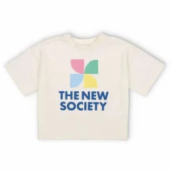 T-shirt Logo Mykonos | Ecru