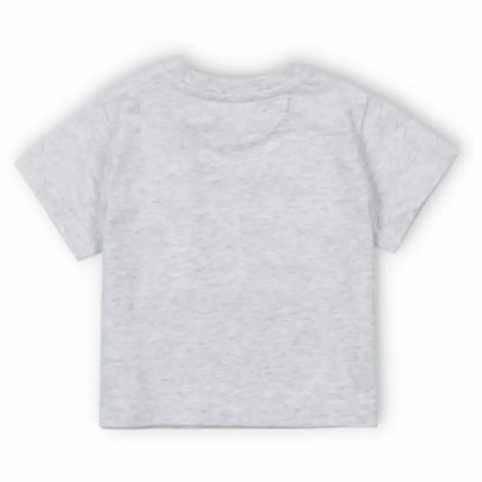 T-shirt Logo Mykonos Baby | Gris chiné