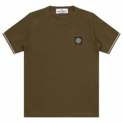 T-shirt Logo Poitrine | Vert kaki