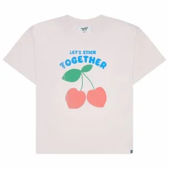 T-shirt Luna Coton Bio | Rose pâle
