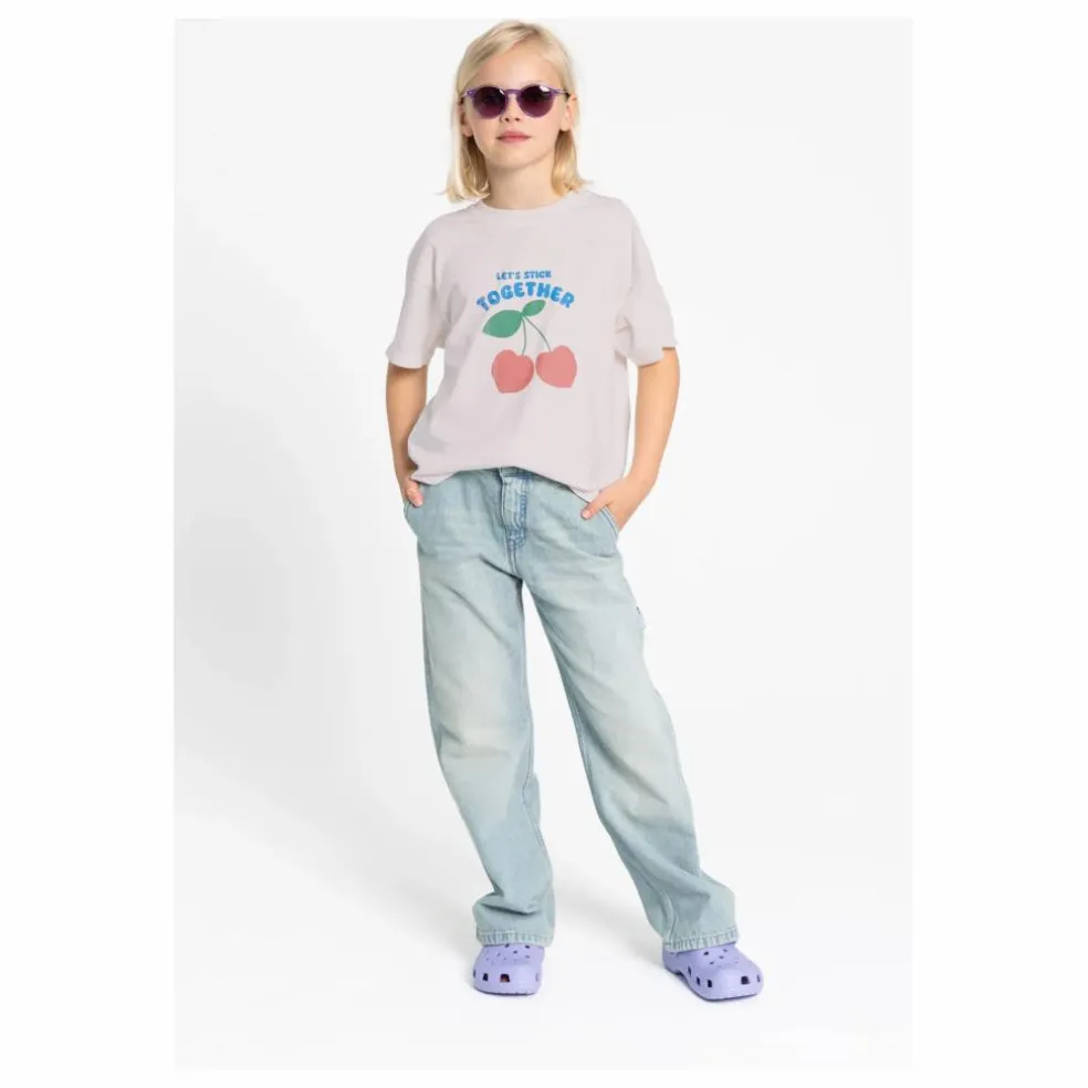 T-shirt Luna Coton Bio | Rose pâle