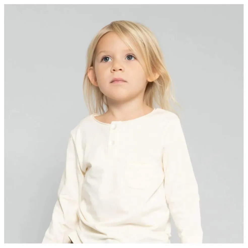 T-Shirt Lund Coton Bio | Blanc cassé