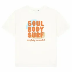 T-shirt Manches Courte Coton Bio | Ecru