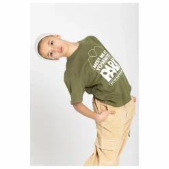 T-shirt Manches Courte Coton Bio | Vert kaki